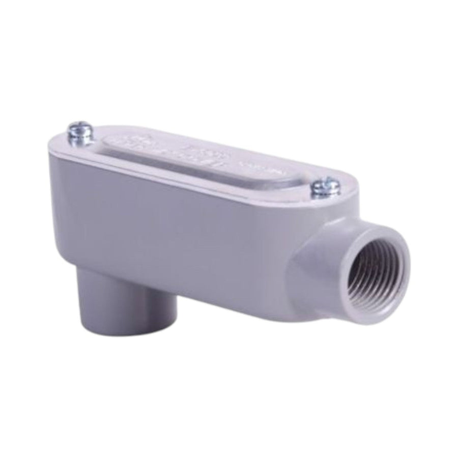 Condulet Crouse-Hinds Serie 3 Ovalada, Tipo LB, 1/2 pulgada