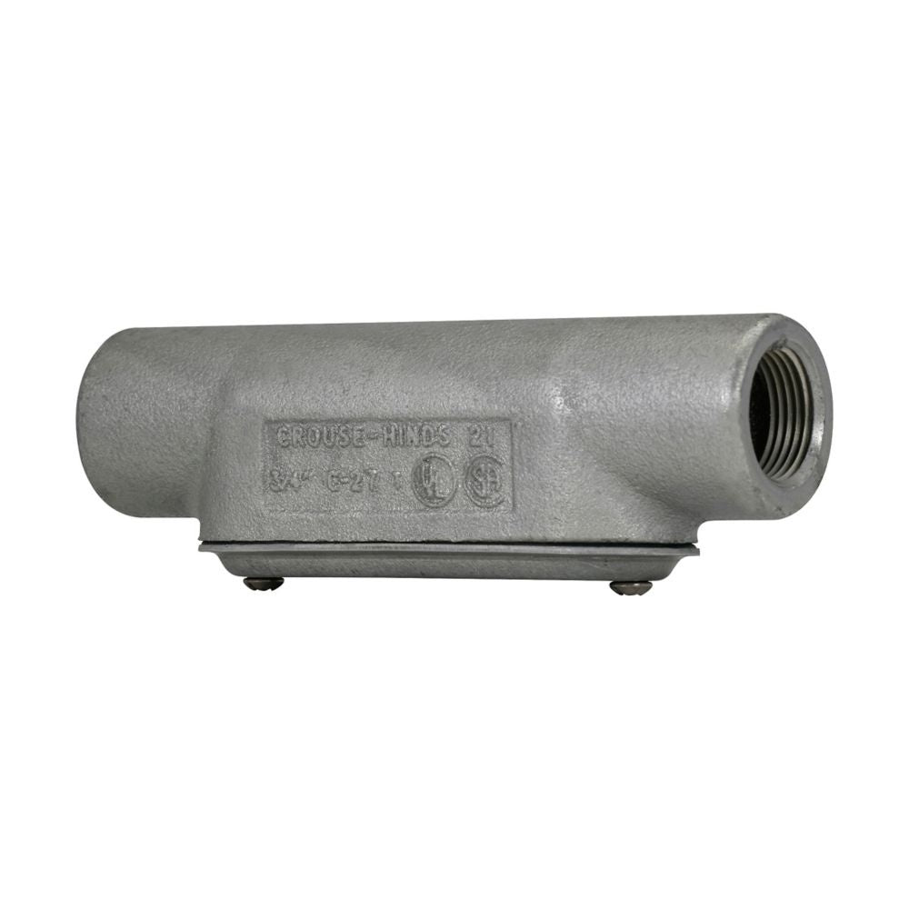 Condulet Crouse-Hinds Serie 7, Tipo C, 1 1/2 pulgada, con Tapa y Empaque, vista 2