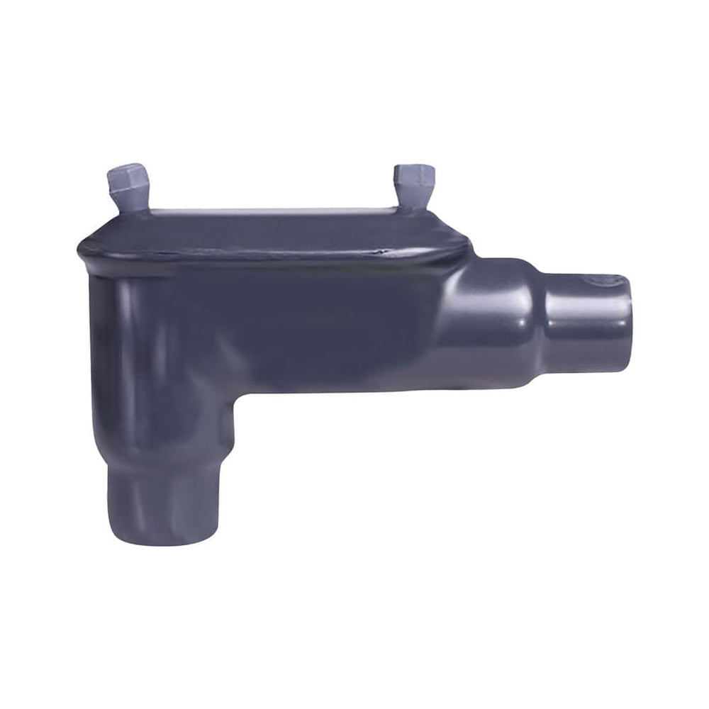 Condulet Crouse-Hinds Serie 7, Tipo L, 1 Pulgada, con Recubrimiento Dura-Bond Red