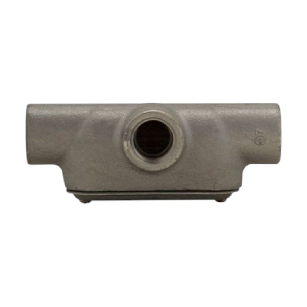 Condulet Crouse-Hinds Serie 7, Tipo T, 1/2 pulgada, con Tapa y Empaque