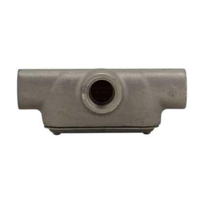 Condulet Crouse-Hinds Serie 7, Tipo T, 1/2 pulgada, con Tapa y Empaque