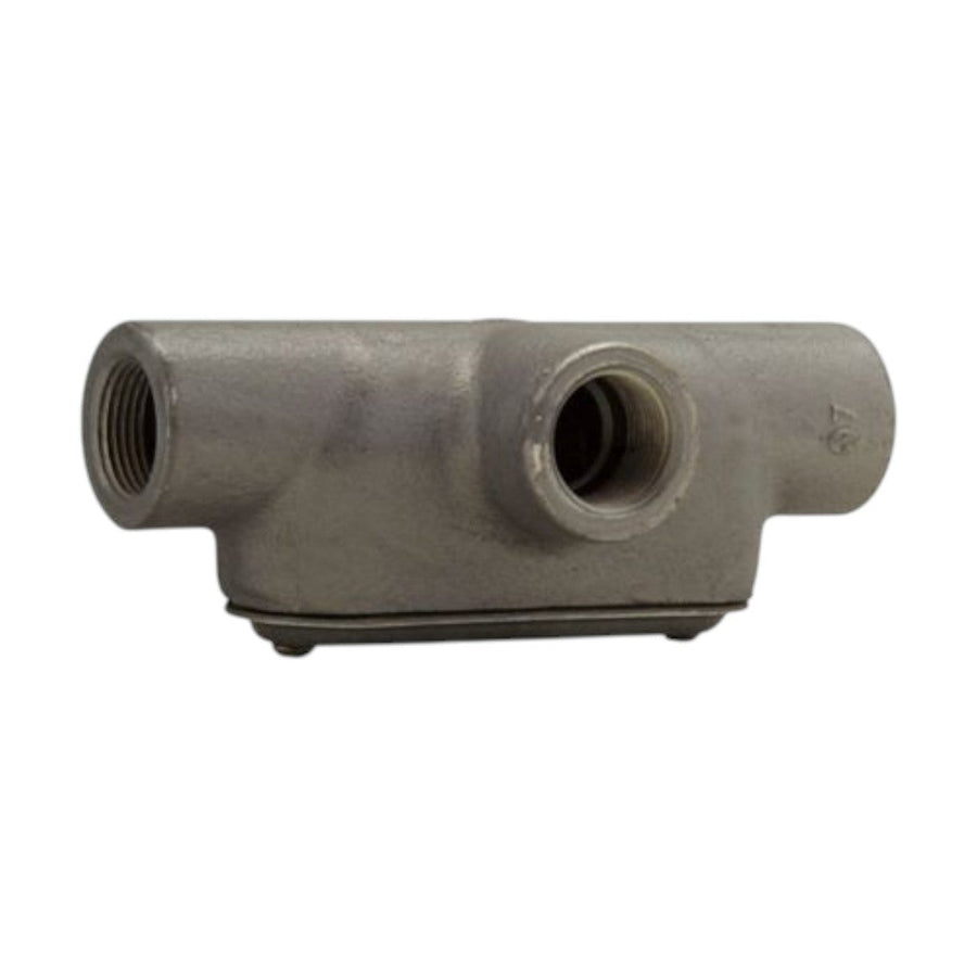 Condulet Crouse-Hinds Serie 7, Tipo T, 1/2 pulgada, con Tapa y Empaque, vista 3