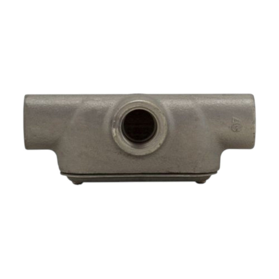 Condulet Crouse-Hinds Serie 7, Tipo T, 2 pulgadas, con Tapa y Empaque