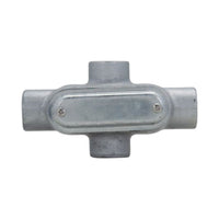 Condulet Crouse-Hinds Serie 7, Tipo X, 1/2 pulgada, con Tapa y Empaque