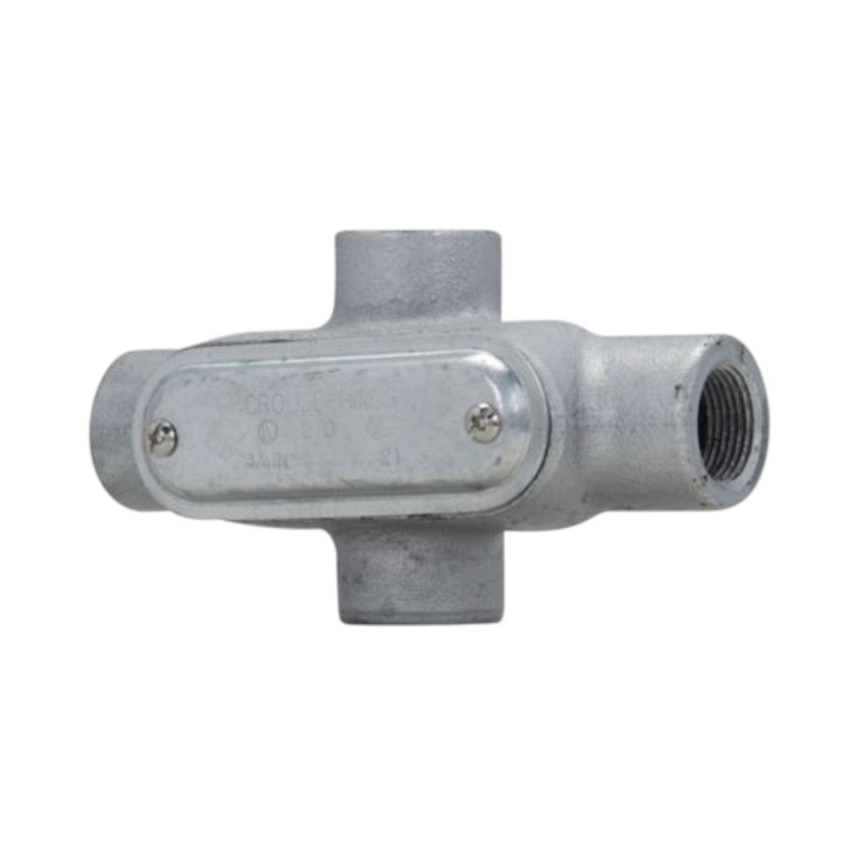 Condulet Crouse-Hinds Serie 7, Tipo X, 1/2 pulgada, con Tapa y Empaque, vista 2