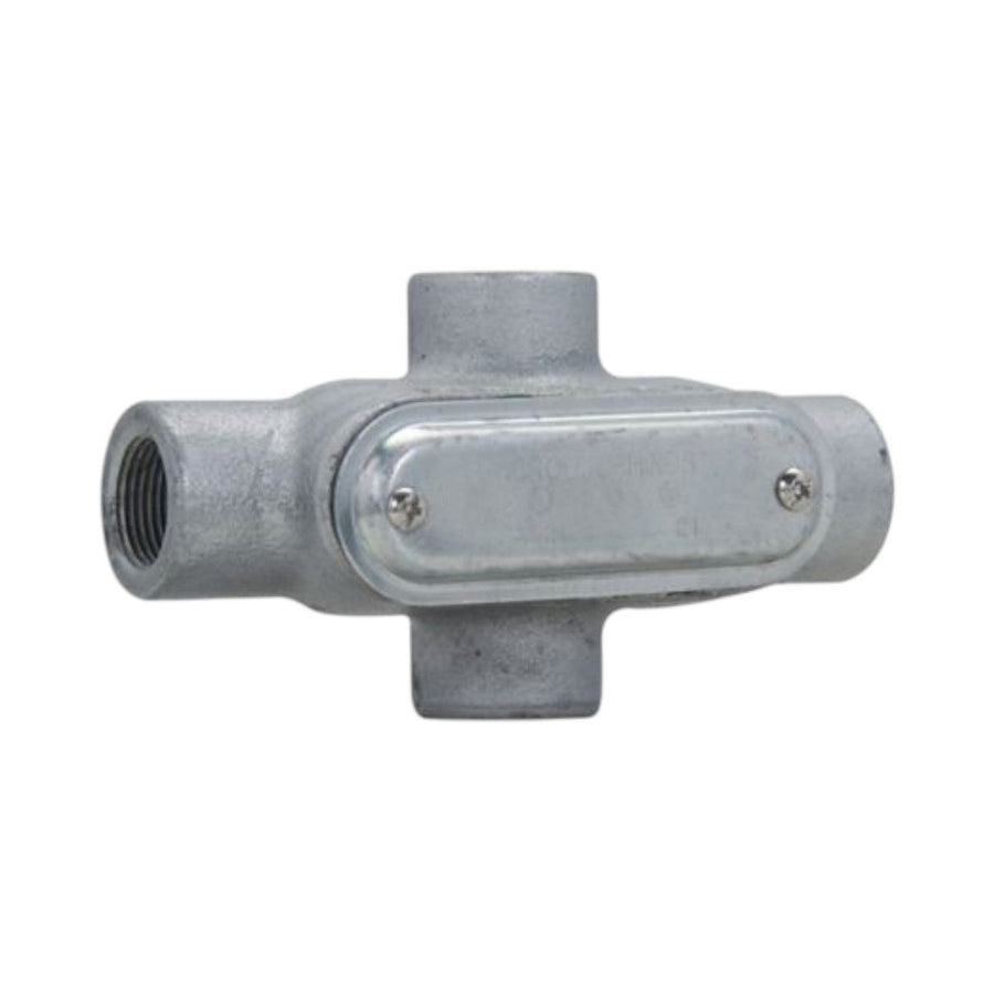 Condulet Crouse-Hinds Serie 7, Tipo X, 1/2 pulgada, con Tapa y Empaque, vista 3