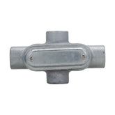 Condulet Crouse-Hinds Serie 7, Tipo X, 3/4 de pulgada, con Tapa y Empaque