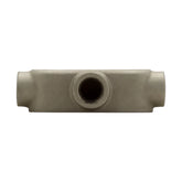 Condulet Crouse-Hinds Serie 9 Tipo T de 1 pulg, Aluminio Libre de Cobre