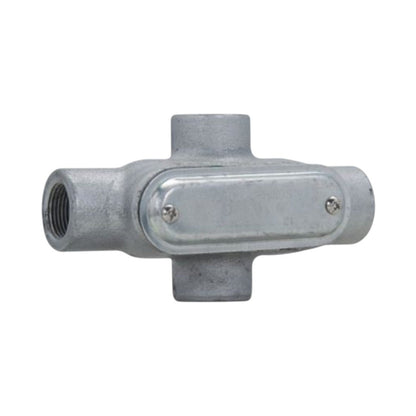 Cuerpo Condulet Crouse Hinds Domex Tipo X de Aluminio 1 1/2 pulg (con Tapa y Empaque), vista 2