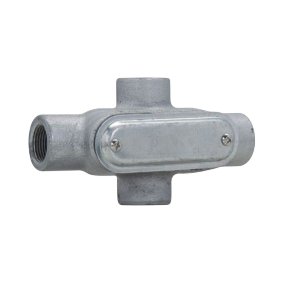 Cuerpo Condulet Crouse Hinds Domex Tipo X de Aluminio 1 1/2 pulg (con Tapa y Empaque), vista 2