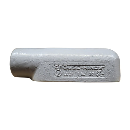 Condulet Crouse-Hinds Serie 7, Tipo LL, 1 pulgada, con Tapa y Empaque