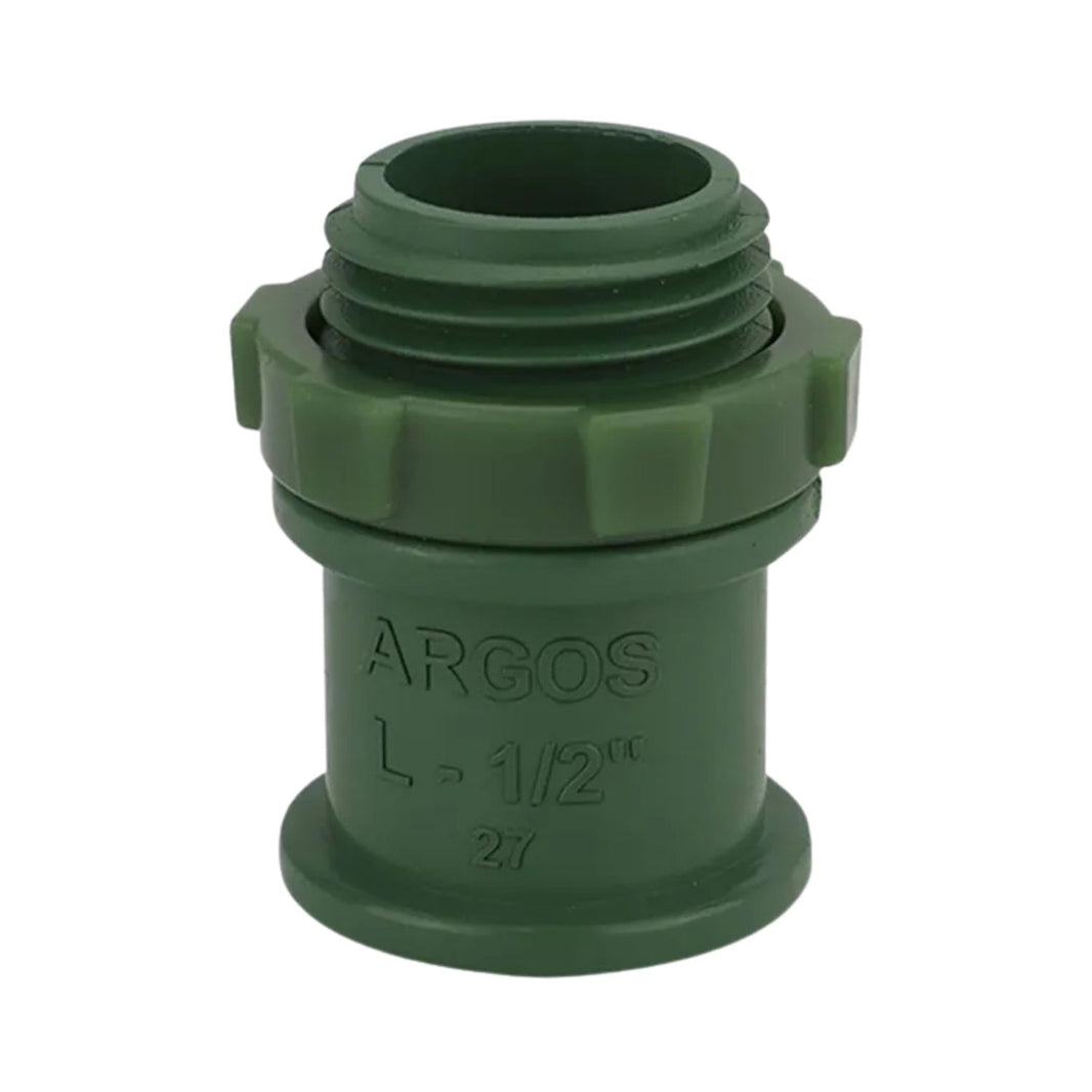 Conector Conduit PVC Ligero Argos 1/2 Pulgada CNPL013