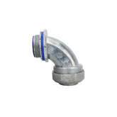 Conector Curvo 90° Liquid Tight de 1 1/4 de Pulgada para Tubería Flexible Argos - imagen 3