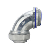 Conector Curvo 90° Liquid Tight de 2 1/2 Pulgada para Tubería Industrial Argos