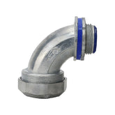 Conector Curvo 90° Liquid Tight de 3/4 de Pulgada para Tubería Flexible Argos - imagen 2