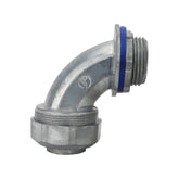 Conector Curvo 90° Liquid Tight de 1 Pulgada para Tubería Flexible Argos
