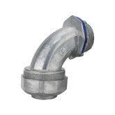 Conector Curvo 90° Liquid Tight de 1 Pulgada para Tubería Flexible Argos - imagen 2