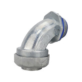 Conector Curvo 90° Liquid Tight de 1 1/4 de Pulgada para Tubería Flexible Argos