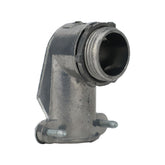 Conector Curvo de 90° de 3/4 de Pulgada para Tubería Flexible Metálica Argos - imagen 2