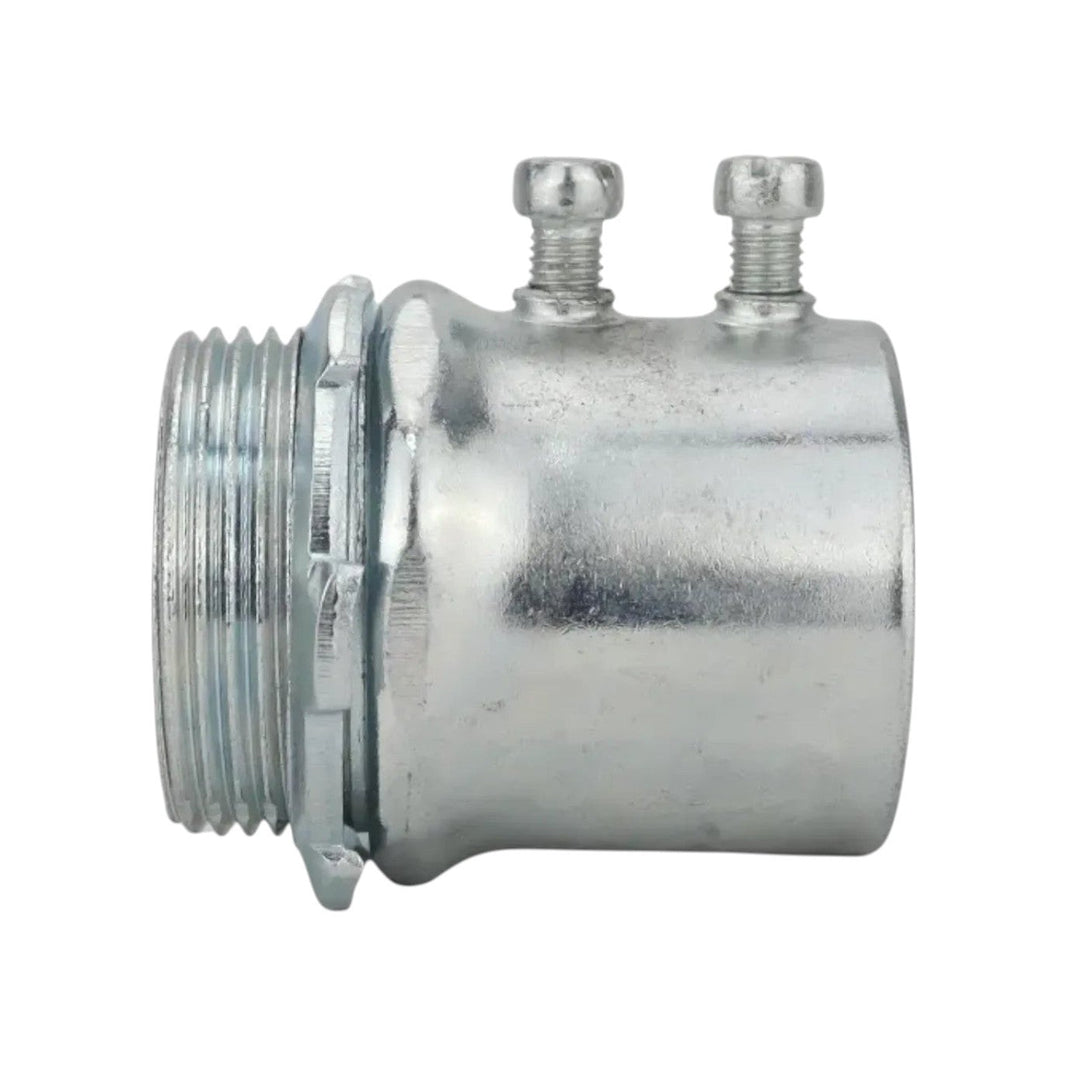 Conector Recto de Fijación Argos para Tubo EMT de 1 1/4 pulg, Acero Galvanizado