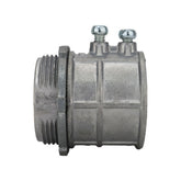 Conector Recto de Fijación Argos para Tubo EMT de 1 1/2 pulg, Acero Galvanizado