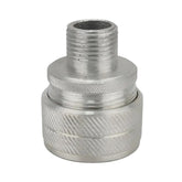 Conector Glándula Aluminio Macho de 1 1/2 Pulgada  Entrada de Cable de 3/8 Pulgadas a 1/2 Pulgada