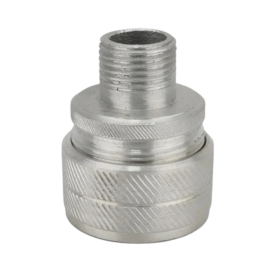 Conector Glándula Aluminio Macho de 1 1/2 Pulgada  Entrada de Cable de 3/8 Pulgadas a 1/2 Pulgada