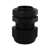 Conector Glándula de Nylon de 3/4 de Pulgada para Cable Negro Argos