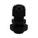 Conector Glándula Nylon Argos 3/8 de Pulgada Color Negro 9590700