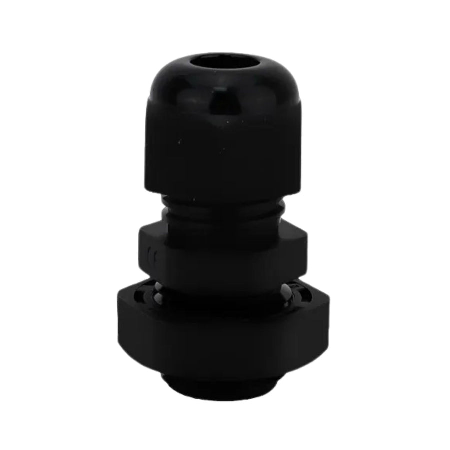 Conector Glándula Nylon Argos 3/8 de Pulgada Color Negro 9590700