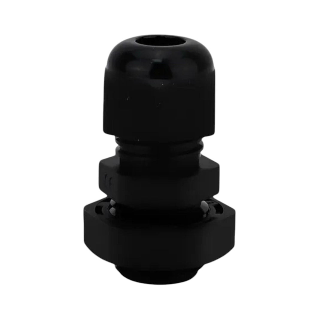 Conector Glándula Nylon Argos 3/8 de Pulgada Color Negro 9590700