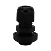 Conector Glándula Nylon Argos 3/8 de Pulgada Color Negro 9590700