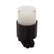 Conector Media Vuelta 2P 3H 15A 125V Nema L5-15 Color Negro con Blanco - imagen 2