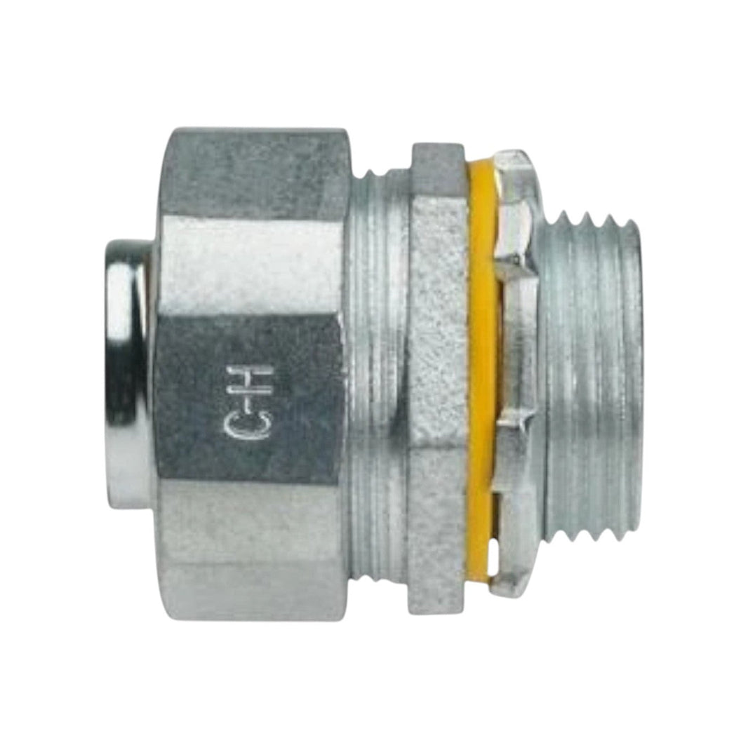 Conector Recto Liquid Tight 1/2' con Bond Rojo Crouse Hinds Modelo LT-50 DBR