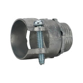 Conector Recto de 1 1/2 de Pulgada para Tubería Flexible Metálica Argos - imagen 2