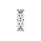 Contacto Doble Argos Aterrizado 15A 127V Color Blanco