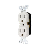 Contacto Doble Argos Aterrizado 15A 127V Color Blanco - imagen 2