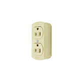 Contacto Doble Argos para Sobreponer Aterrizado 15A 127V Color Marfil - imagen 3