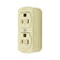 Contacto Doble Argos para Sobreponer Aterrizado 15A 127V Color Marfil - imagen 3