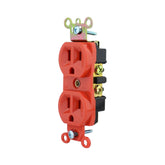 Contacto Doble Aterrizado Naranja Sanelec, con Soporte de Metal, 15A 127V | SE342980  - imagen 3