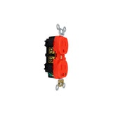 Contacto Doble Argos 15A 127V Aterrizado Aislado Color Naranja - imagen 2