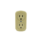 Contacto Doble Aterrizado de Baquelita Sanelec, para Sobreponer, 15A 127V | SE343079