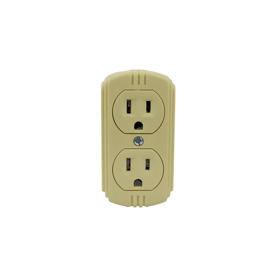 Contacto Doble Aterrizado de Baquelita Sanelec, para Sobreponer, 15A 127V | SE343079