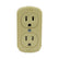 Contacto Doble Aterrizado de Baquelita Sanelec, para Sobreponer, 15A 127V | SE343079
