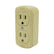 Contacto Doble Aterrizado de Baquelita Sanelec, para Sobreponer, 15A 127V | SE343079  - imagen 2
