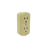 Contacto Doble Aterrizado de Baquelita Sanelec, para Sobreponer, 15A 127V | SE343079  - imagen 3