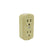 Contacto Doble Aterrizado de Baquelita Sanelec, para Sobreponer, 15A 127V | SE343079  - imagen 3