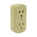 Contacto Doble Aterrizado de Baquelita Sanelec, para Sobreponer, 15A 127V | SE343079  - imagen 3