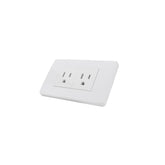 Contacto Argos Doble con Placa 15A 127V Color Blanco 36 mm - imagen 2