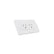 Contacto Argos Doble con Placa 15A 127V Color Blanco 36 mm - imagen 3